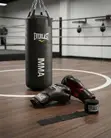 Everlast Boxing Bag, Hand Wraps & Gloves Set - 2
