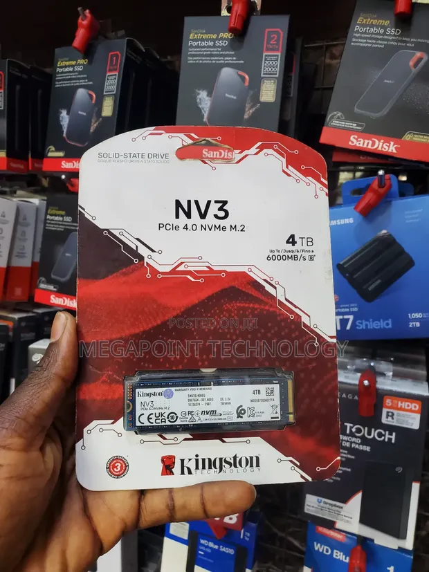 Kingston 4TB NVMe PCIe SSD - 1