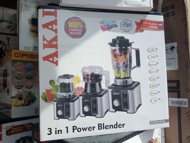 Akai Professional Blender 4L with 2-Year Warranty - 1