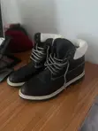 Gaskiyar Timberland Boots - Baƙar fata fata - 1