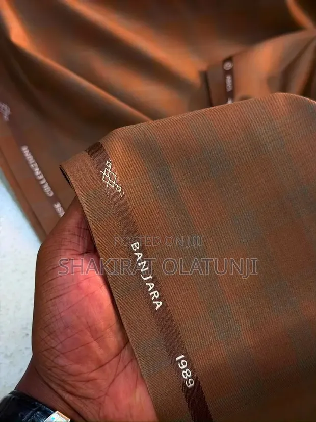 Rosso Tessuti Wool Fabric - NGN 17,000 Per Yadi - 1