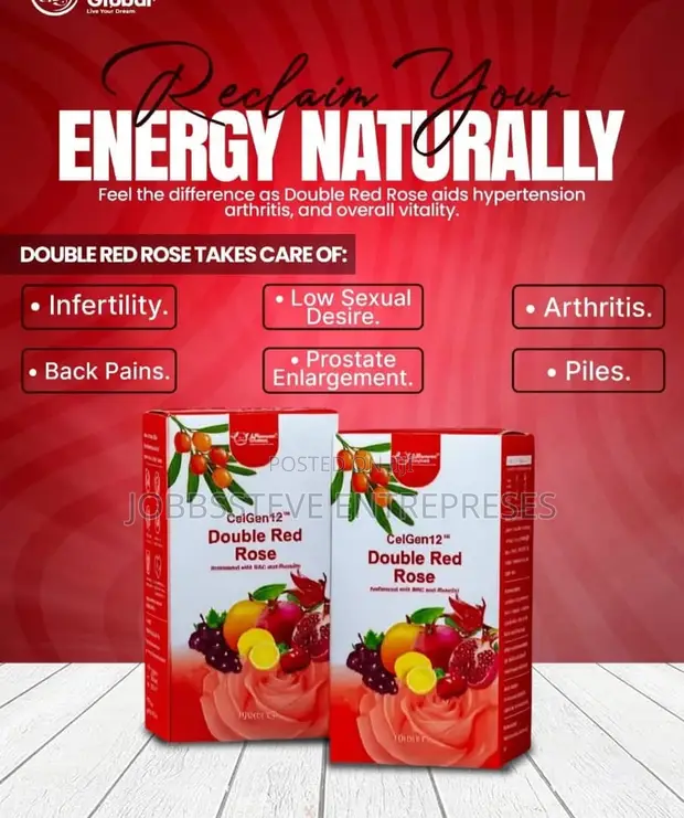 Double Red Rose Stem Cell Supplement - 1
