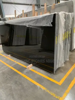 Plain Black Marble Slabs - India