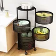 GE 5-Tier Rotary Kitchen Storage Rack - 1