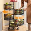 GE 5-Tier Rotary Kitchen Storage Rack - 4