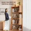Home Interiors Tall Corner Bookshelf - Brand New - 1
