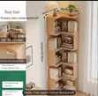 Home Interiors Tall Corner Bookshelf - Brand New - 2