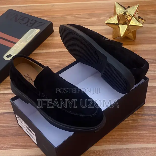 Takalman Zegna Standard Suede Loafers - 1