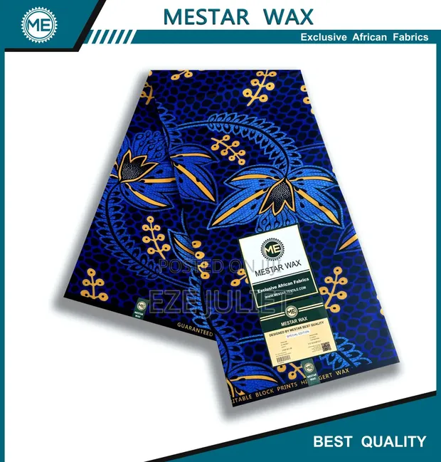 Ankara Fabric - 100% Cotton - 1