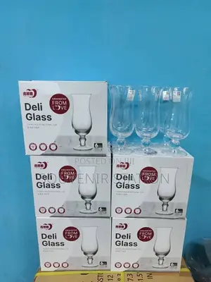 Kayan Gilashin Giya 6 masu Dogon Tsayi