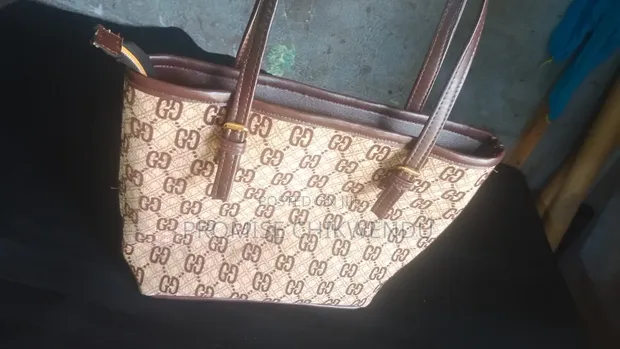 Brown Gucci GG Tote Bag - Large - 1