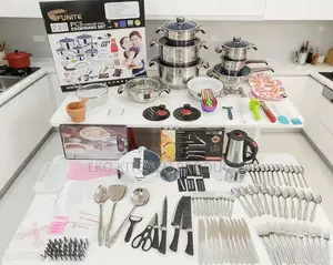 220-Piece Pot and Utensil Set