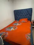 Home Interiors 4x6 Bed Frame and Mattress - 1