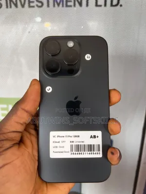Apple iPhone 15 Pro 128GB Black