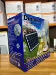 Duravolt 12" 3-in-1 Rechargeable Fan with Solar Panel - 2