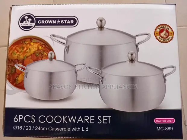 Mc889 Very Thick Crown Star Pot - 1