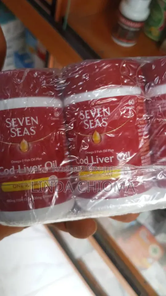 Seven Seas Cod Liver Oil Supplement - 1