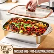 Stainless Steel Food Storage Pan (2pcs) - 3