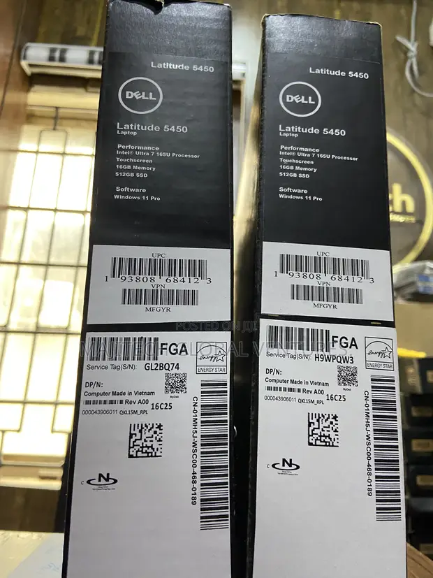 New Dell Latitude 5450 Laptop: Intel Core Ultra 7, 16GB RAM, 512GB SSD - 1