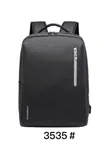 Ponasoo Laptop Backpack - Black - 1