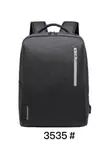 Ponasoo Laptop Backpack - Black - 2