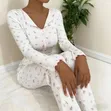 Women's Cotton Pajamas - Pink - 1