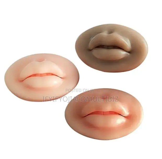 Realistic 5D Silicone Lips Practice Skin - 1