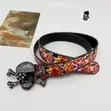 Luxury Leather Belt for Men - Red - 4