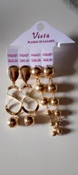 Fashion Jewelry Steel Earrings - 1