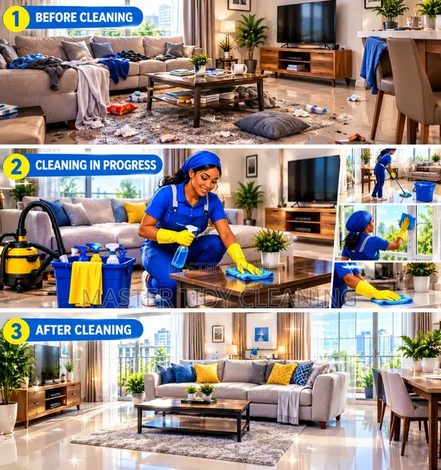 Master Tidy Cleaning: Move-Out Deep Cleaning for 4-Bedroom Flat - 1
