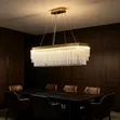 LED Crystal Chandelier - Color Changing, Height-Adjustable - 3