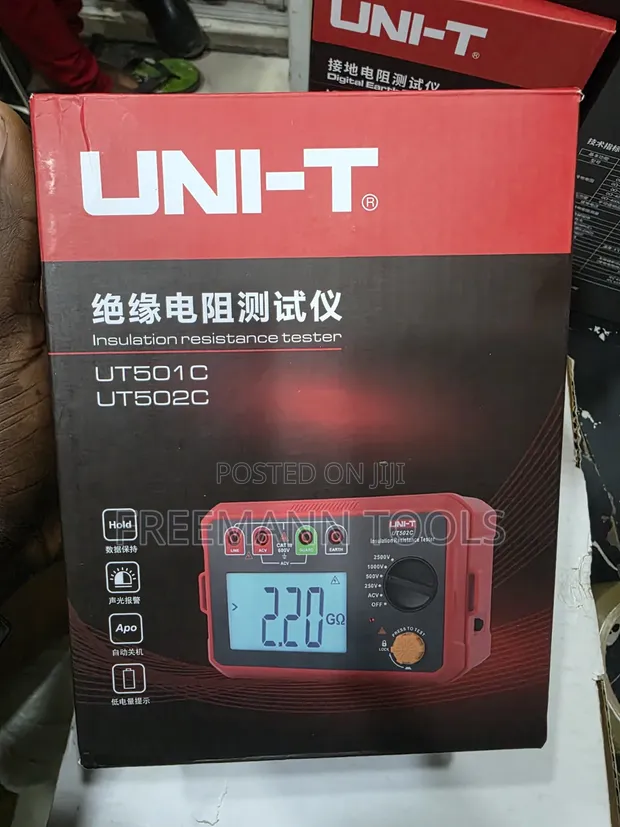 Uni-T UT501C 1kV Insulin Jarrabawa - 1