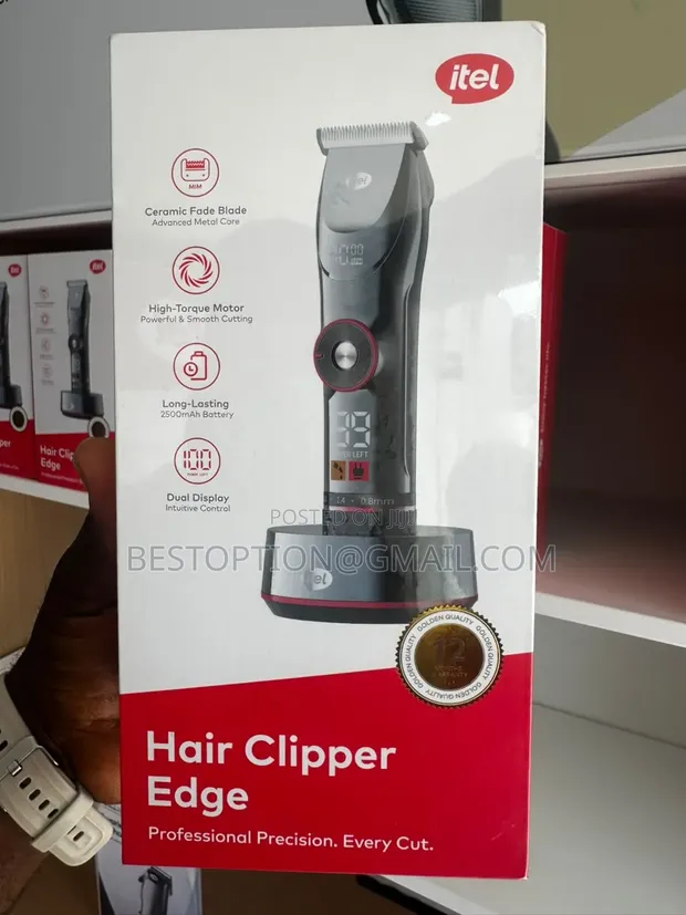 Itel Hair Clipper Edge - Kwarewa ta Musamman - 1