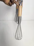 2-in-1 Stainless Steel Egg Whisk with Bottle Opener - 3