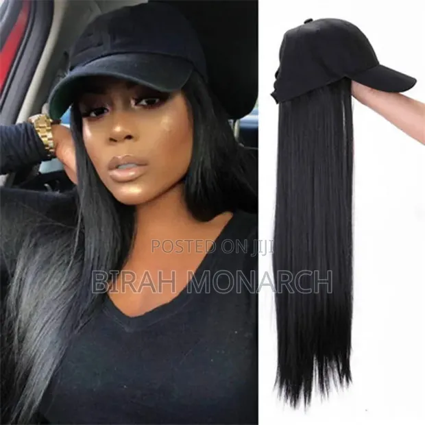 Baseball Cap Wig - 1