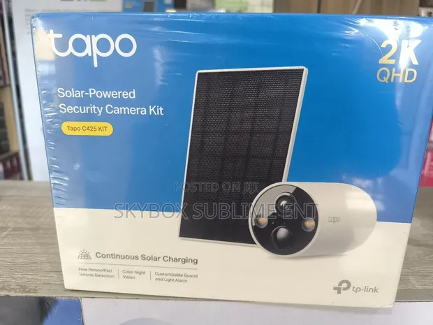 Tapo C425 Kit Solar Powered Security Camera - 1