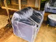 Sofa Mai Girma Launi Shuɗi-Grey Tare da Teburin Tsakiya na Marble - 1