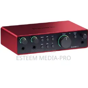 Focusrite Scarlett 2i2 (4th Gen) USB-C Audio Interface