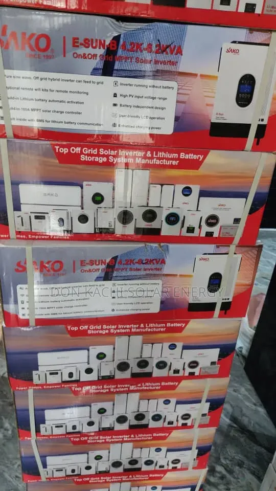 6kva 48v Sako Hybrid Inverter - Sabon Kaya - 1