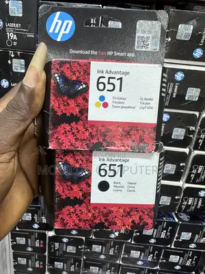 HP 651 Black & Tri-Color Ink Cartridges