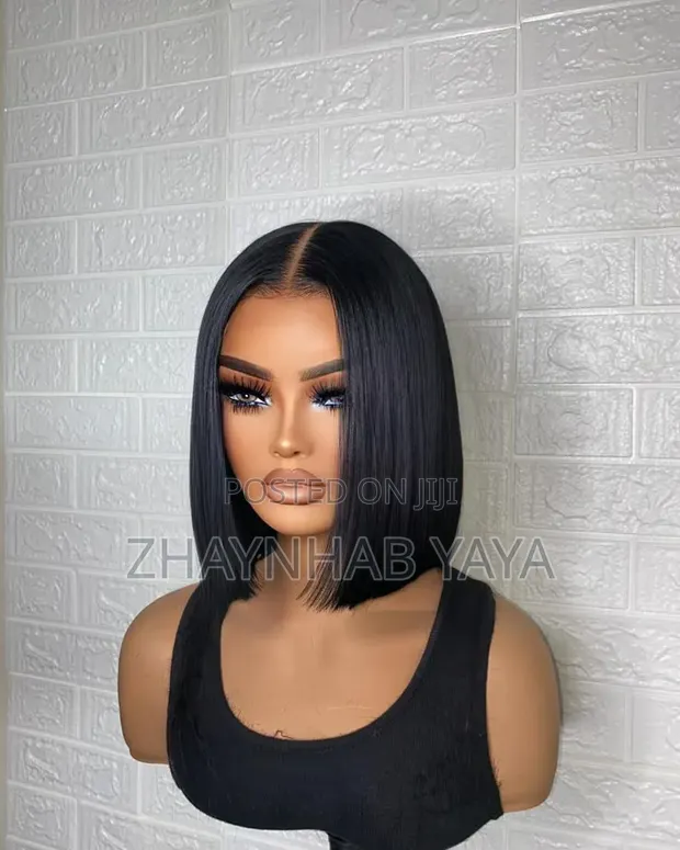 Student Bob Wig - Human Hair Blend - 1