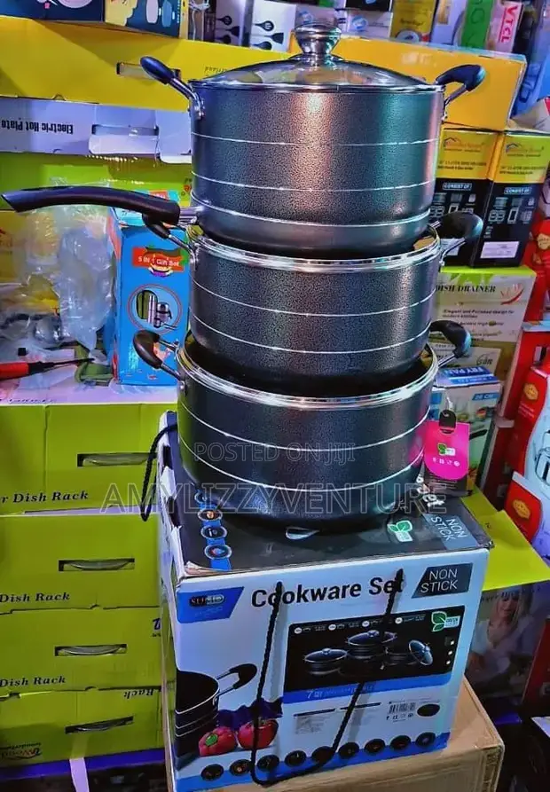 Non-Stick Cookware Set (24-30cm) - 1