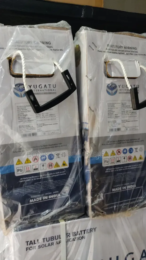 250Ah 12V Yugatu Tubular Baturi - 1