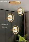 Fitilar Pendant ta LED - Fari & Fari Mai Dumi - 2
