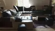 Distress Sale: Italian Leather Sofa Set with Center Table - 2