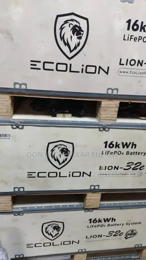 Ecolion 16kWh 48V Lithium Ion Battery
