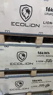 Ecolion 16kWh 48V Lithium Ion Baturi - 1