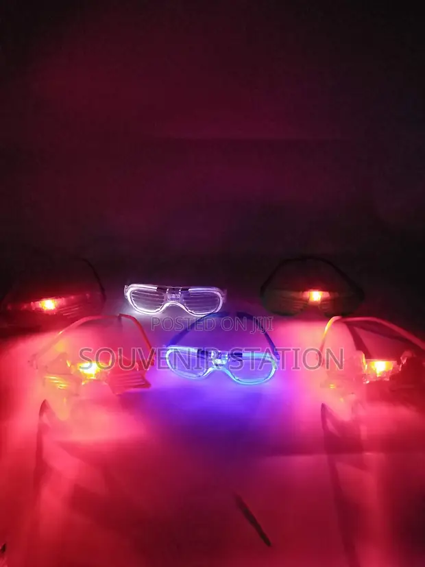 LED Glow Glasses - After Party Prop (x12) - 1