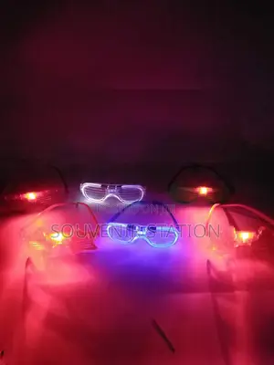 LED Glow Glasses - After Party Prop (x12)
