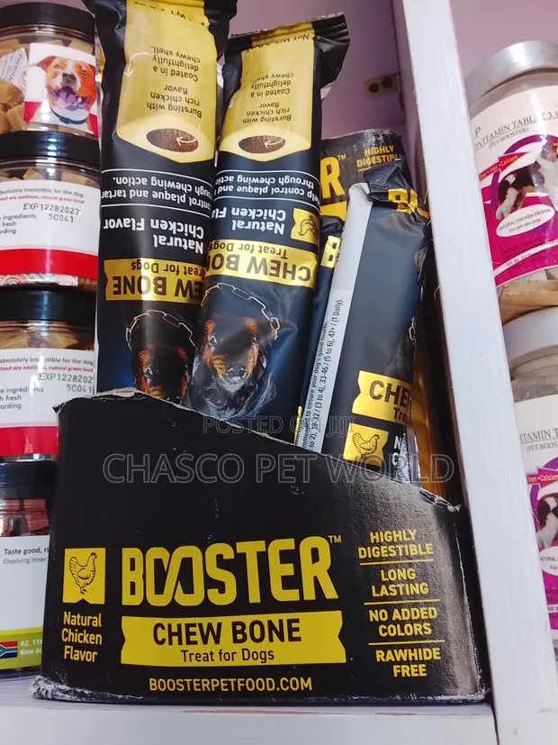 Booster Chew Bone Toy Treat - 1